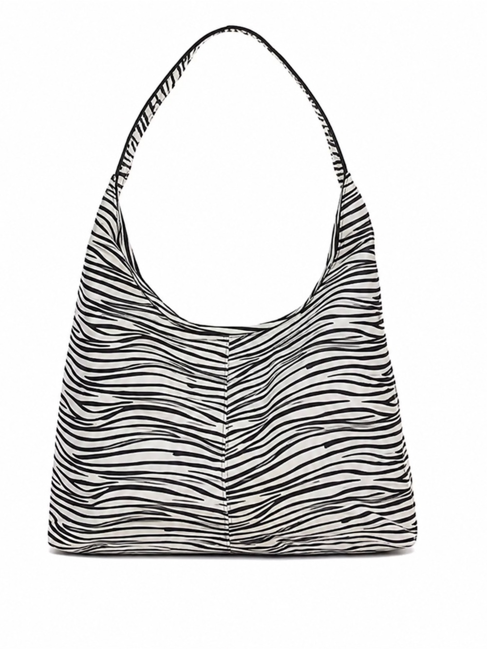 NWT 8 Other Reasons Zebra Slouch Shoulder Bag